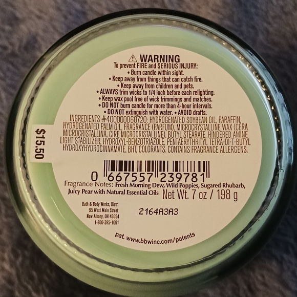 NEW | BATH And BODY WORKS SINGLE WICK CANDLE - Picture 7 of 7